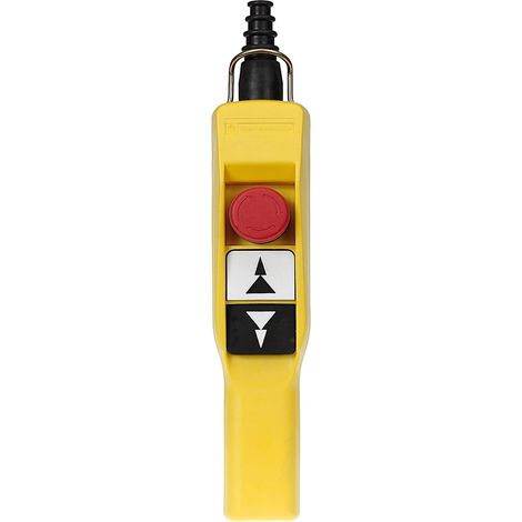 Pulsantiera pensile completa XAC-A - 2 pulsanti - 1 arresto emergenza - XACA2073