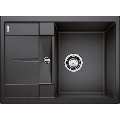 Blanco Metra 45 - Évier en silgranit, 680x500 mm, avec commande de vidage, anthracite 519572 (1/5)