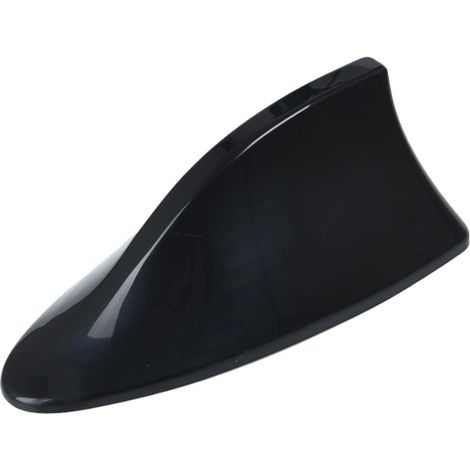 Antenne de Toit Voiture Forme Aileron de Requin Base Signal Radio Am/FM, Couleur Noire, Compatible SUV et Camion, Montage Simple et Design Aérodynamique (1/5)