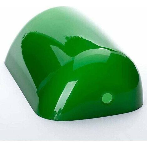 Abat-jour de rechange pour lampe de banquier, lampe de table, abat-jour en verre, multicolore, abat-jour en verre de rechange, abat-jour en verre pour lampe de bureau verte. (1/4)