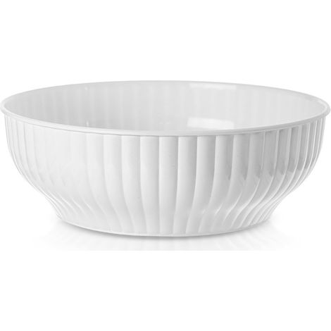 Bol de cuisine blanc 24 cm, 2,5 l