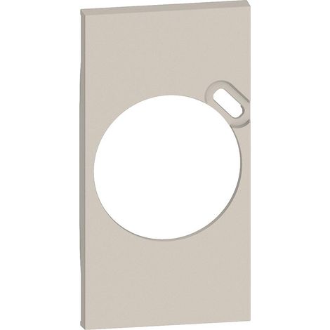 Plastron de finition Living Now pour prise Surface avec prise USB Type-C sable BTICINO BTKM62 (1/2)