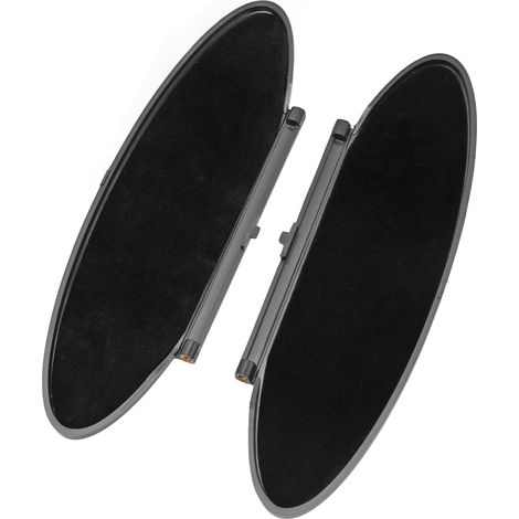 2 Pièces Couvre-Rétroviseur Pare-Soleil 99670142102 Cache Visière Soleil Remplacement pour Boxster Cayman 986 987 (1/5)