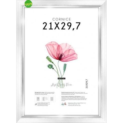 Cornice Lupia WHite Silver 21x29,7cm