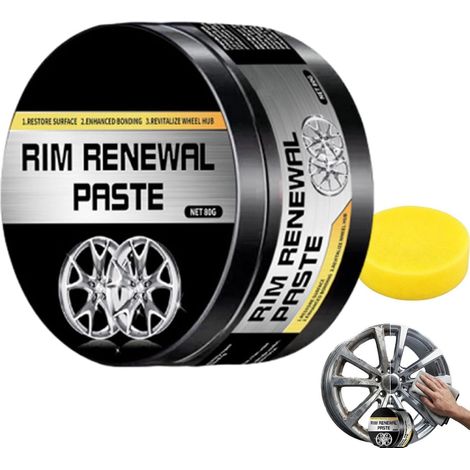 Rim renewal paste wheel care & restoration paste - rim scratch removal,hub rust removal pastes - for mechanics professionals trucks sedans rvs suvs shops fleet managers garage home,1pc