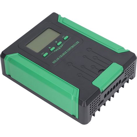 MPPT-Solarladeregler mit LCD-Display, hocheffizienter Laderegler für Photovoltaikmodule, 12 V, 24 V, 36 V, 48 V, 40 A (1/5)