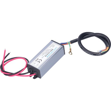 Alimentation LED étanche IP65 avec protection automatique contre la foudre et boîtier résistant aux intempéries