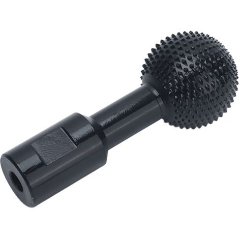 Fraises sphériques en acier carbone pour meuleuse d'angle, idéales pour sculpture sur bois et métal, diamètre 10mm, compatibles modèles 115 et 125.