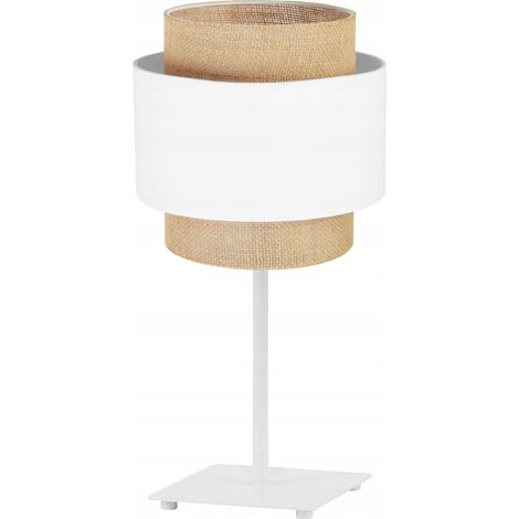LAMPADA DA COMODINO BOHO PARALUME JUTA 20 CM (1/5)