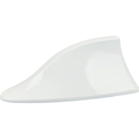 Antenne Voiture - Antenne Toit Shark Fin 17 cm - Amplifiée AM FM - Aluminium ABS - Universelle Sans Perçage