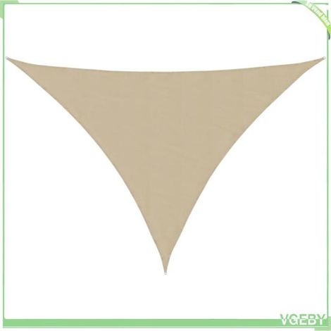 Voile de parasol - FAFEICY - 135174 - Triangulaire - 3x4x4 m - Tissu Oxford enduit PU (1/5)