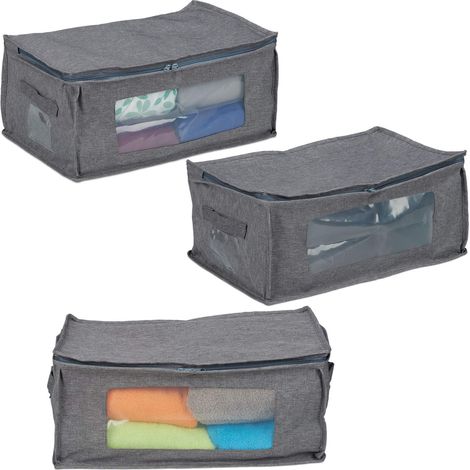 Set di 3 borse portaoggetti
