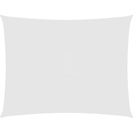 Maison Exclusive - Parasole a Vela Oxford Rettangolare 5x7 m Bianco