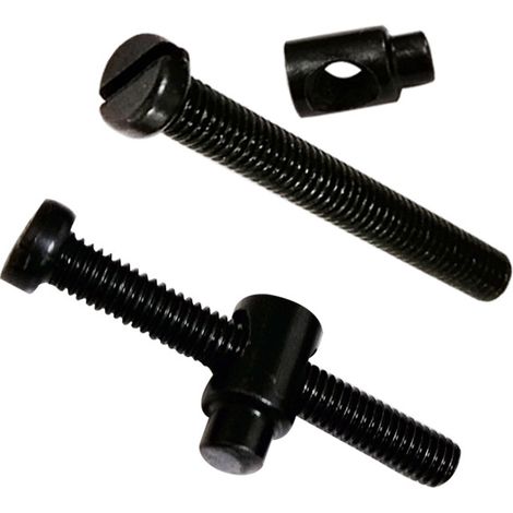 5 pièces barre tendeur de chaîne vis de réglage pour tronçonneuse électrique 405 5016 pièces de tronçonneuse jardin remplacer tendeur vis de réglage (1/3)
