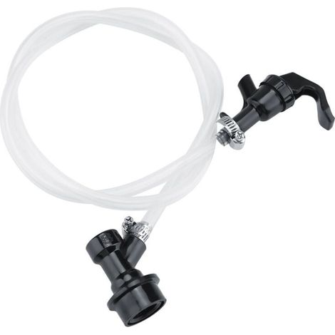 Robinet de tuyau de bière de 100 cm, kit de brassage à domicile pour fût de bière (1/4)