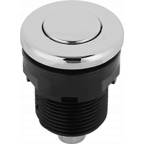 Interrupteur pneumatique marche/arrêt à bouton-poussoir de 34 mm pour baignoire, spa, broyeur d'évier et bain à remous. (1/4)