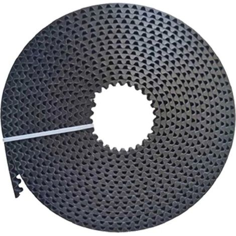 1 courroie crantée STD8M, denture S8M, en polyuréthane, largeur 10 mm, pour ouvre-porte de garage automatique (1/5)