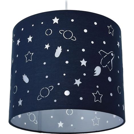 Hangelampe fur kinder mit weltraummotiv - planeten sterne (1/5)