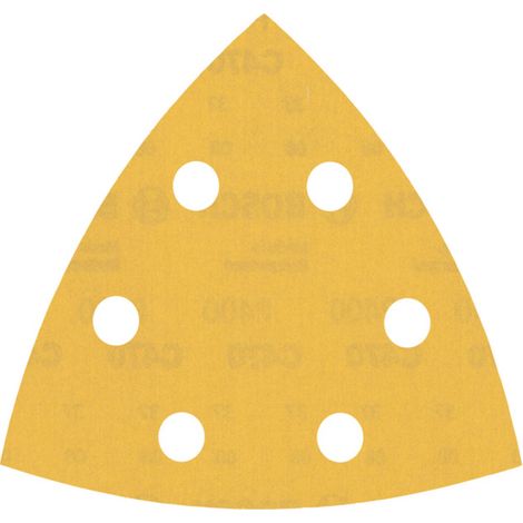 Bosch Expert C470 Schleifpapier für Deltaschleifer, 93 mm, G 400 50 Stk