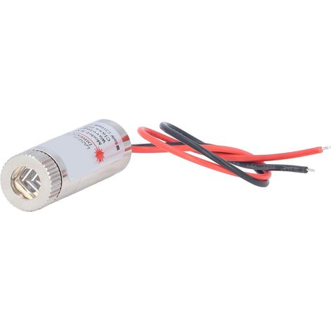 Module laser ligne rouge 650nm 5MW, tête en alliage croisé industriel pour positionnement, format mini, précision optimale. (1/5)