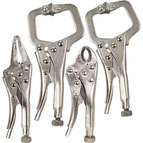 SET DI 4 PINZE AUTOBLOCCANTI PER SALDATURA. (1/5)