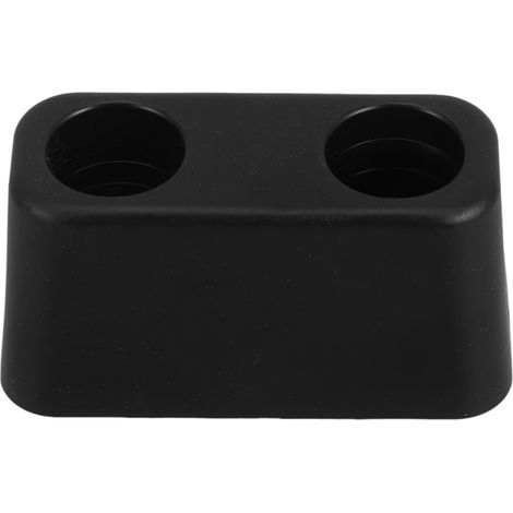 Anti-Vibration Rubber Mats for Furniture and Air Conditioners, Easy-to-Install Black Shock Absorbing Pads, Protection Against Shocks and Vibrations (1/5)