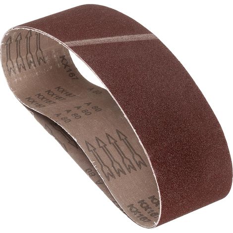2Pcs Bandes Abrasives 152mm x 1220mm Alumine Pour Ponceuse À Bande (1/5)