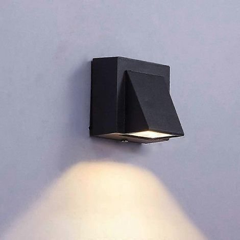 Applique murale LED, étanche IP65 pour extérieur, design minimaliste. (1/5)