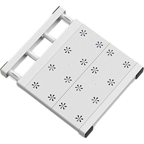 Ripiano regolabile per armadi e mobili, robusto ripiano estensibile con carico stabile per riporre camper, organizer per scarpe e libreria