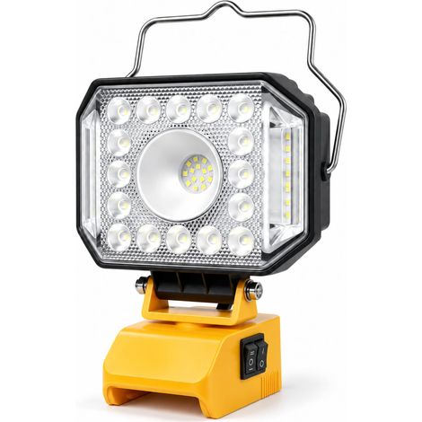Projecteur LED Chantier 62 W pour Batteries 18V XR, 8800 lm (1/5)