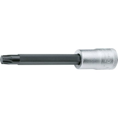 Embout de tournevis 3/8" long TX femelle T30 (1/2)