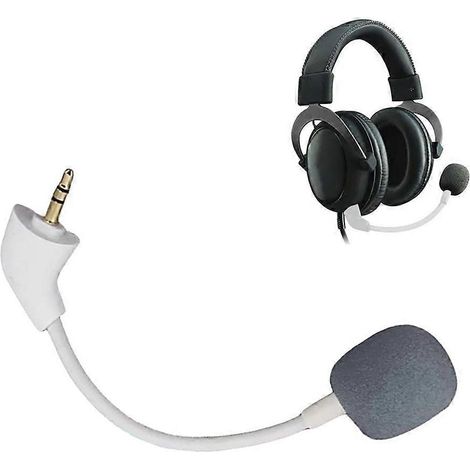 Nouvelle perche de microphone pour casque de jeu Cloud II : microphones antibruit 3,5 mm (1/4)