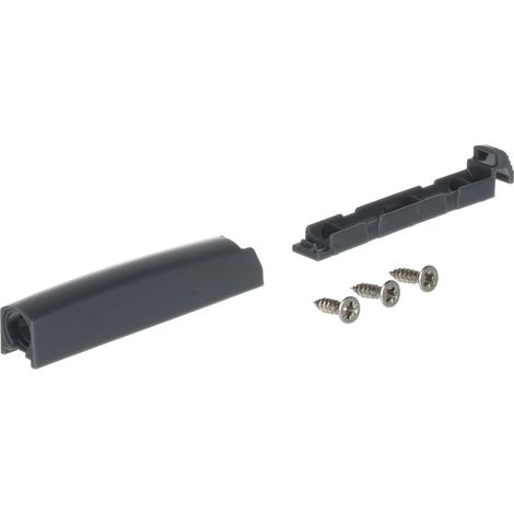 Adattatore di montaggio esterno per paraurti NK50/NK55, antracite + viti di montaggio (1/4)