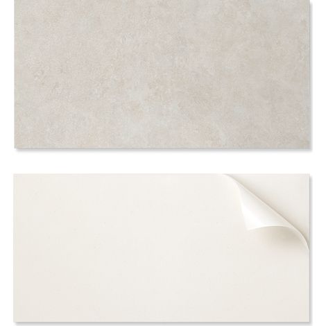 Panel de vinilo adhesivo para pasillo, 120x60 cm, textura de piedra natural.