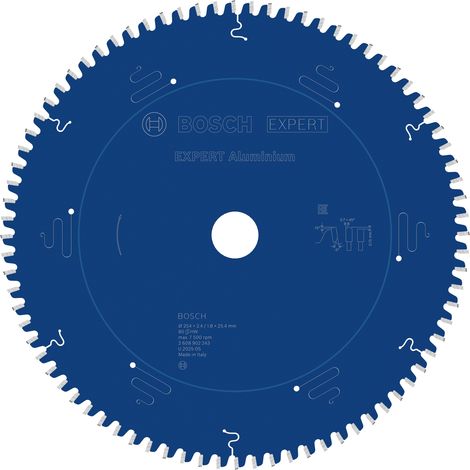 Bosch Aluminium Circular Saw Blade 254 x 2.4/1.8 x 25.4 mm T80 2608902243 (1/5)
