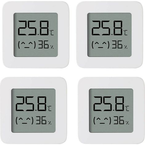 royaluxe -pièces Xiaomi BT thermomètre 2 sans fil intelligent électrique hygromètre numérique capteur d'humidité fonctionne avec l'application Mijia (1/5)