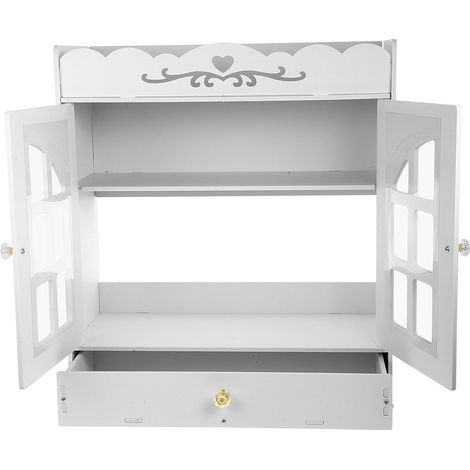 Armoire murale de salle de bain GARVALON meuble mural en