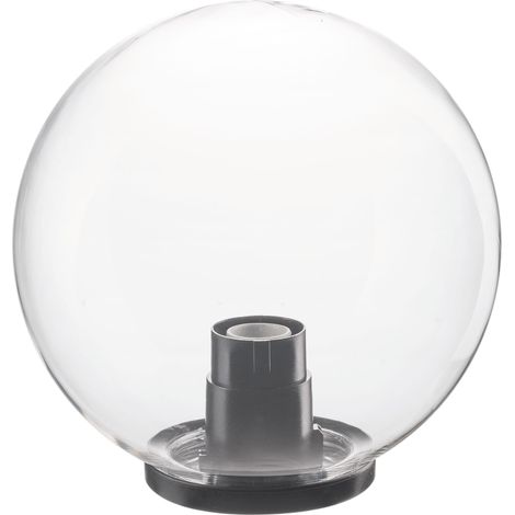 LAMPADA DIFFUSORE GLOBO Ø cm. 20 con base col. Trasparente (1/3)