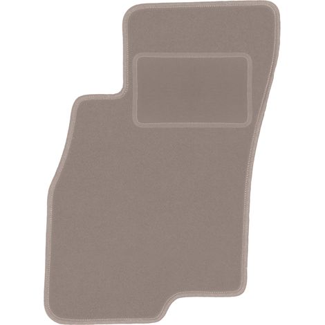 Tappetino conducente beige per: Fiat Punto EVO hatchback (2998-2012)