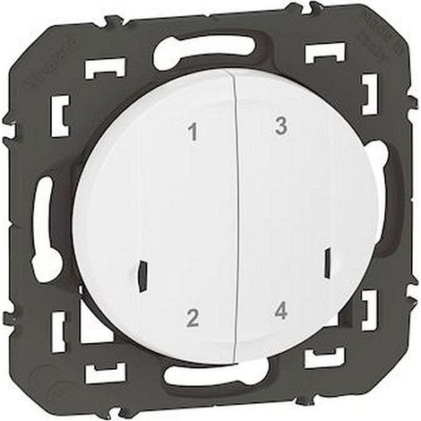 Interrupteur sans fil Legrand 600091a programmable 4 scènes