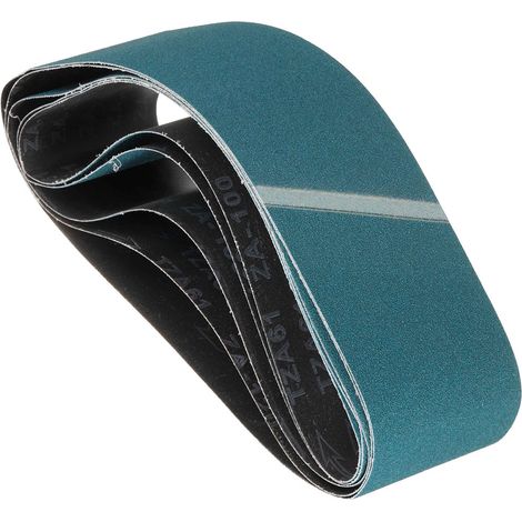 5 Bandes Abrasives 4 X 36 Pouces Grain 100 Zircone Metal Bois (1/5)