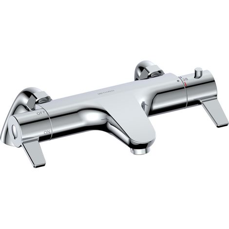 Deva Avoca Thermostatic Bath Filler Tap - Chrome (1/5)