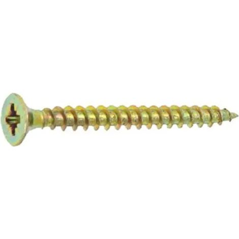 Viti per legno ultima pozidrive 5x20 mm testa svasata filettatura completa