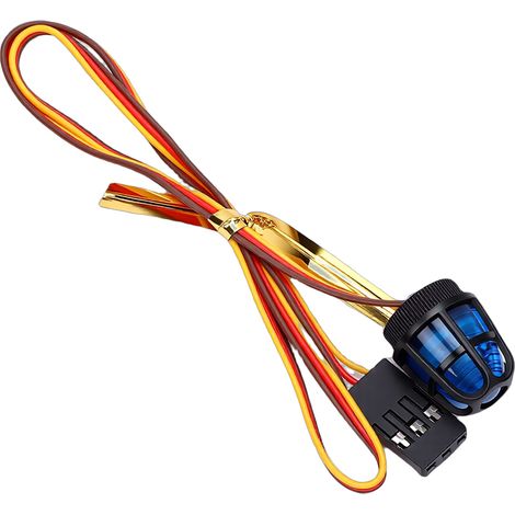 Gyrophare lumineux rotatif à LED avec mode de contrôle CH3 pour véhicules de chantier et ambulances (bleu) (1/5)