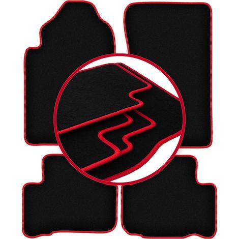CARLUX-RED Autofußmatten für: SsangYong Rexton I SUV (2001-2006) (1/5)
