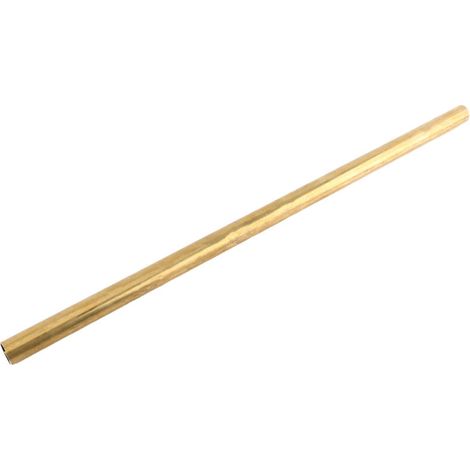 Tube en Laiton Rond 20mm de Diamètre Extérieur, Longueur 50cm pour Maquettes et Modélisme