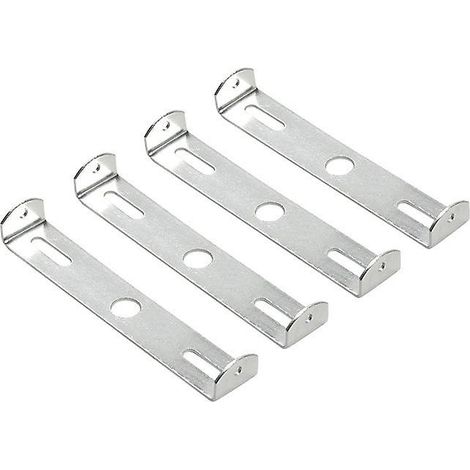 [4 pièces] Support de fixation pour plafonnier 115 mm, accessoires pour suspension, lustre, plaque de base pour plafonnier, supports de plaque. (1/4)