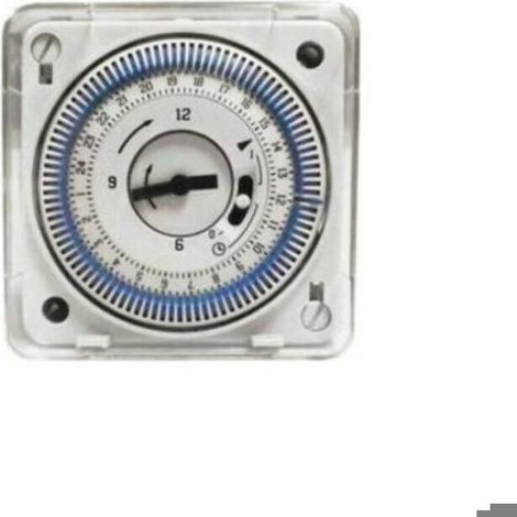Horloge programmable encastrable pour équipements de piscine (1/5)