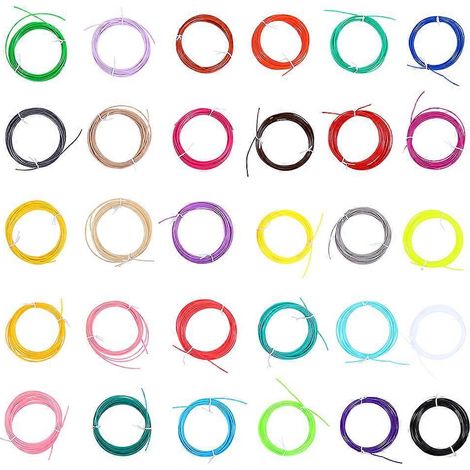 30 stylos 3D multifonctions avec filament rechargeable et consommables pour impression 3D.-300X0.17CM