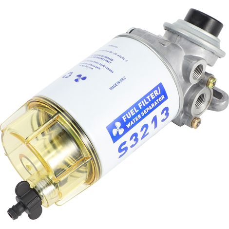 Kit complet de filtre à carburant marin et séparateur d'eau S3213 pour moteurs hors-bord de bateaux